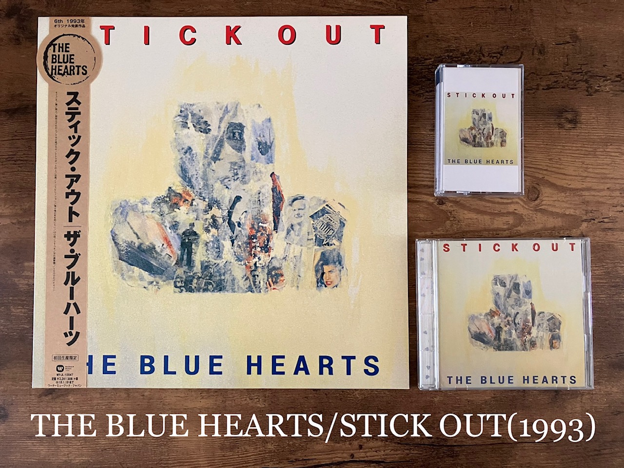 THE BLUE HEARTS - STICK OUT ( LP ) - 邦楽